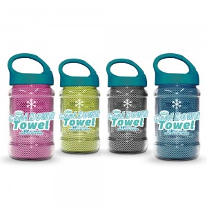 Lot de 4 serviettes rafraîchissantes Cool Down Towel