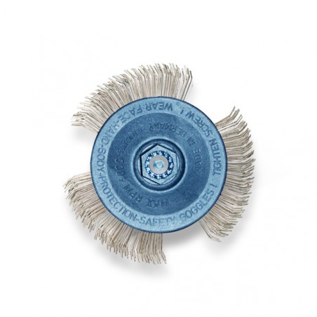 Brosse à décaper pour le métal