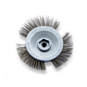 Brosse à décaper multi-matériaux