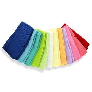 Serviettes microfibres multicolores