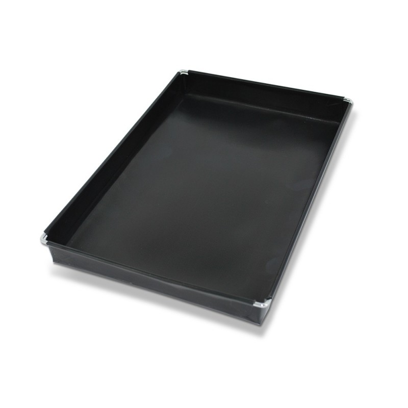 Plateau de cuisson rectangulaire antiadhésif, 10 p... - Grandado