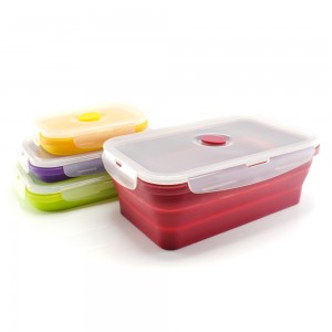 Lot de 4 boites en silicone...