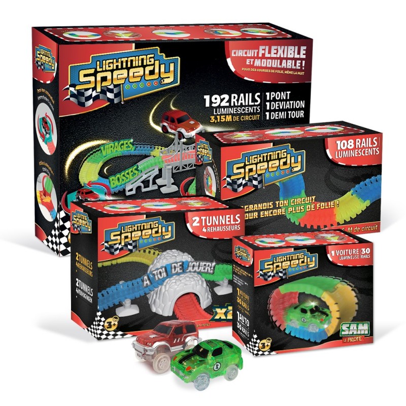 circuit voiture jouet lumineux