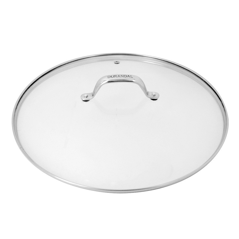 Couvercles en verre et inox Tentation de DURANDAL pour poêles, casseroles