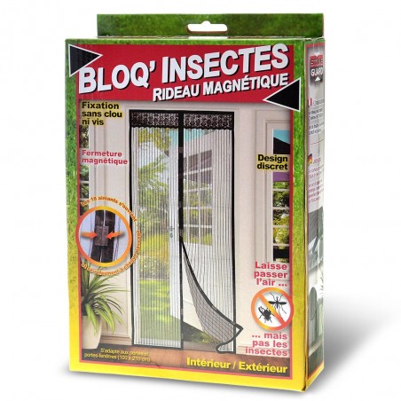 boîte rideau anti insectes
