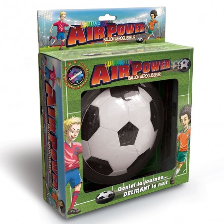 Ballon aéroglisseur : ballon de foot lumineux AIR POWER.