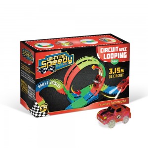 Circuit avec looping Lightning Speedy