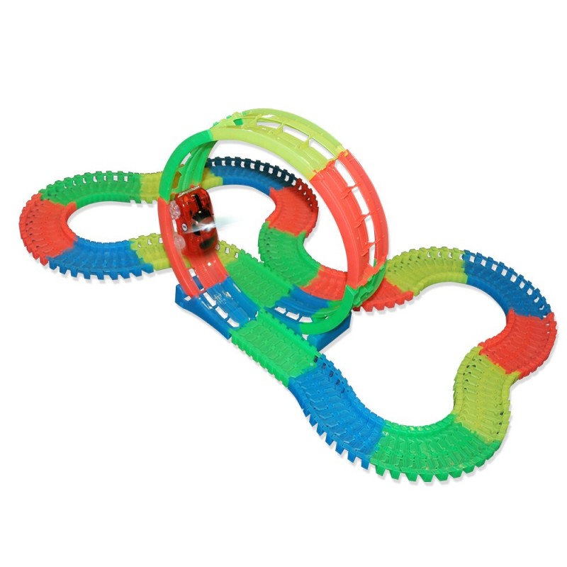 Circuit voiture enfant looping - Petites voitures jouets avec