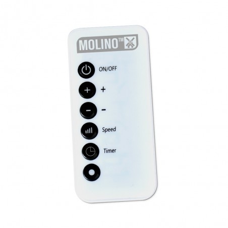 Télécommande incluse avec le chauffage MOLINO