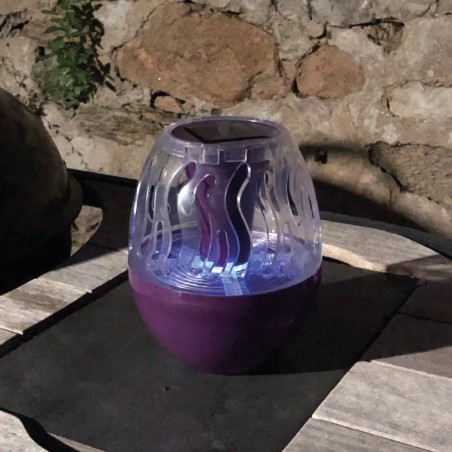 Piège à insectes solaire BUZZTRAP en fonctionnement