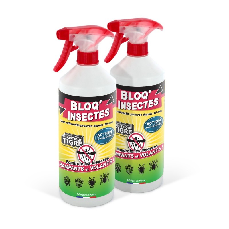 Lot de 2 bidons Bloq'Insectes