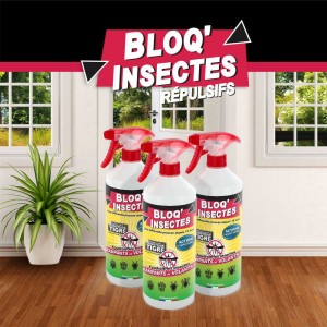 3 bidons de BLOQ'INSECTES