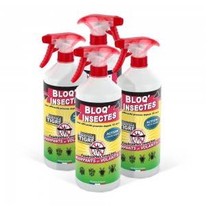 Lot de 4 répulsifs BLOQ'INSECTES