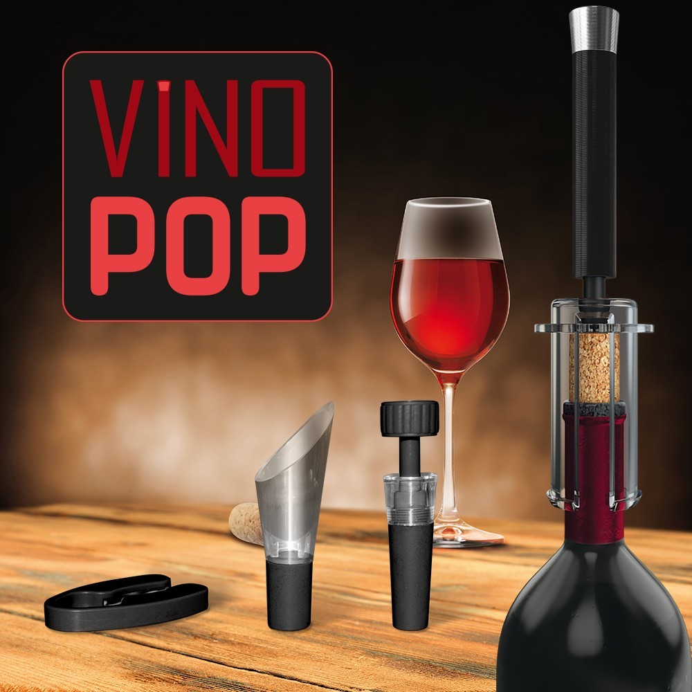 Kit D'accessoires Pour Le Vin, Avec Un Tire-bouchon, Une Bague Et