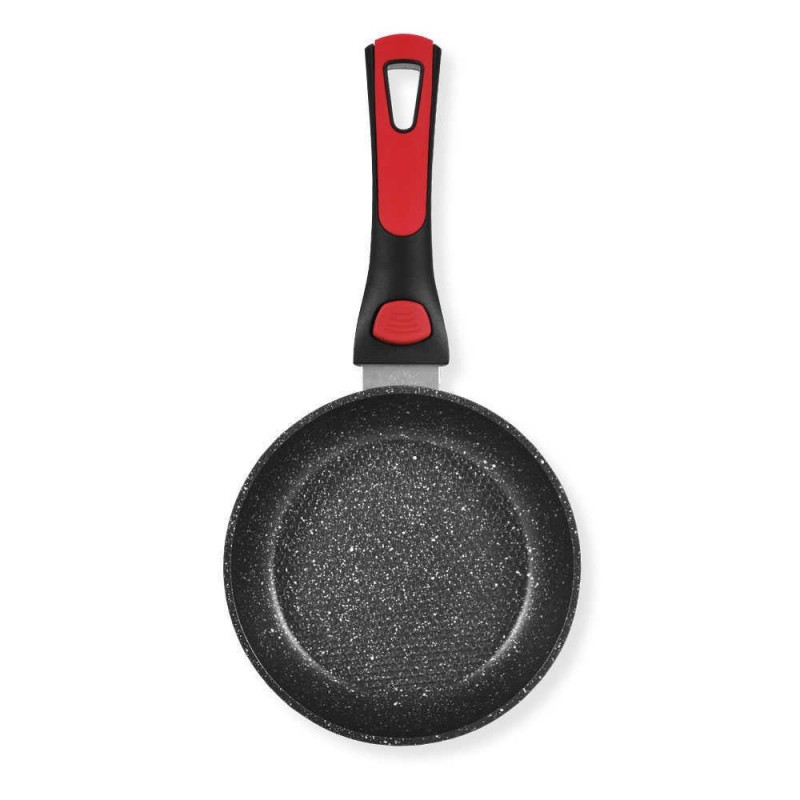 Lot De 12 Poêles MDHAND – Revêtement Granit Antiadhésif – Compatible Induction, Gaz, électrique – Inclus Casseroles Et Accessoires