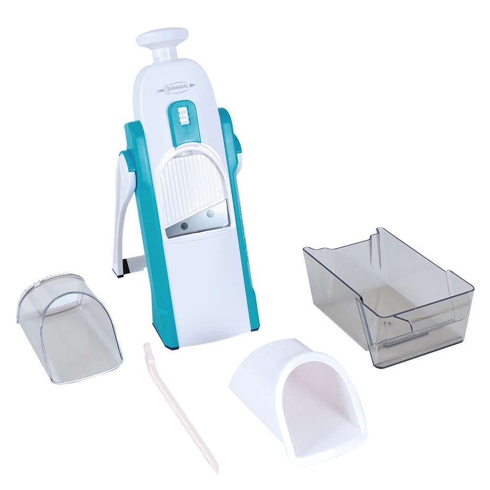 Mandoline à piston multifonction PUMP'N'DICE de DURANDAL