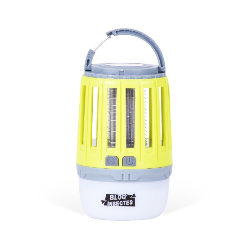 Lampe UV anti-insectes, lampe rechargeable, sans produits chimiques, 2-en-1