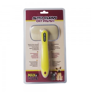 Brosse auto-nettoyante pour animaux de MAX&MITZY