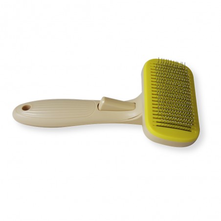 Brosse auto-nettoyante pour chiens et chats, poils longs et courts MAX&MITZY