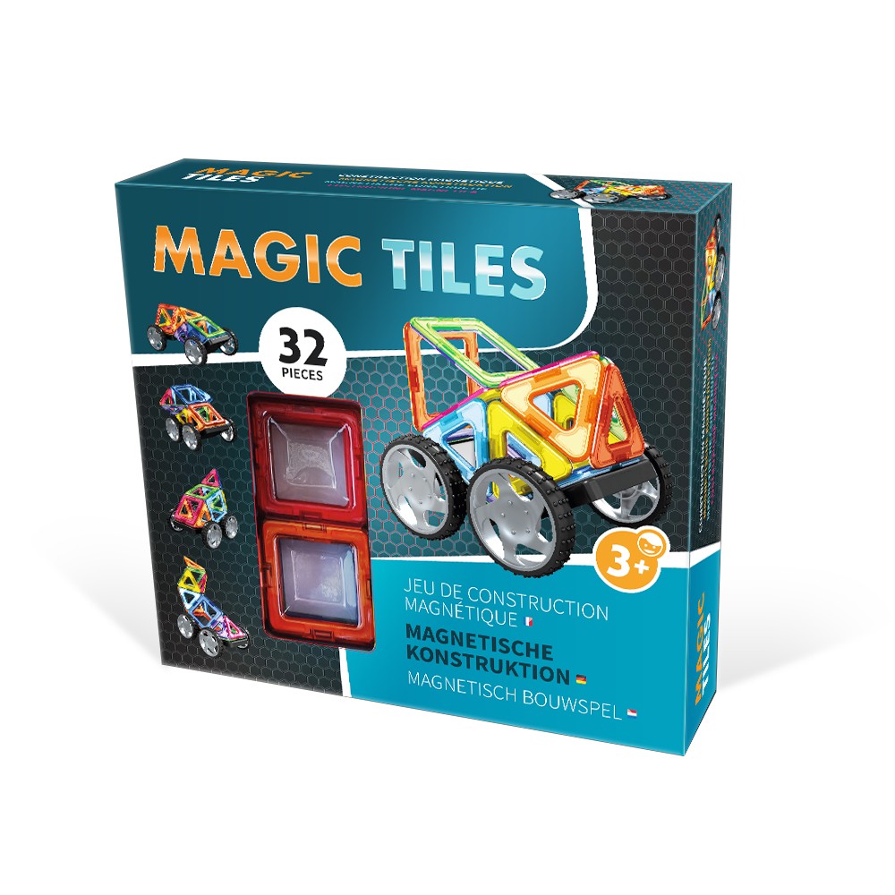 Jeu de Construction Magnétique Magformers, 30 pièces - Autres jeux de  construction - Achat & prix