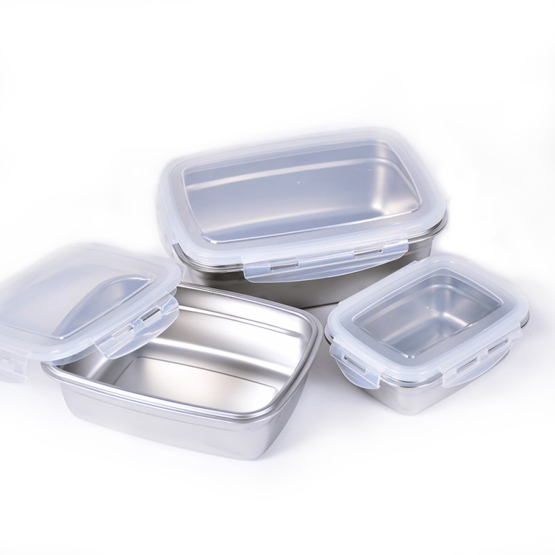 Boîtes de conservation alimentaires en inox Box Inox Lunch