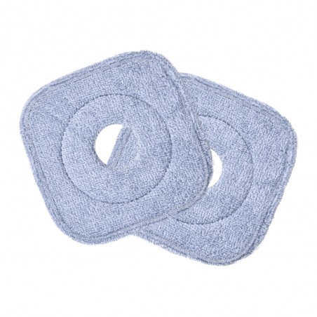 2 lingettes microfibres pour balai SMART MOP REVOLUTION