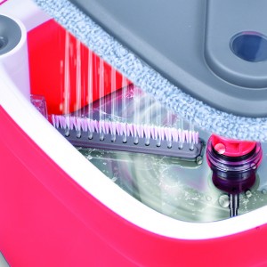 Balai serpillère et seau essoreur SMART MOP REVOLUTION - Liseré Vert