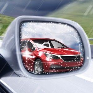 1 pièce Rétroviseur De Voiture Miroir Pluie Sourcils Couverture , Anti-Pluie  & Anti-Éblouissant, Mode en ligne