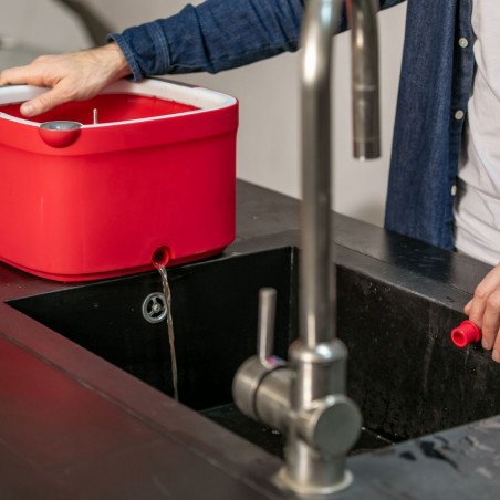 Balai serpillère et seau essoreur SMART MOP REVOLUTION - Liseré Vert