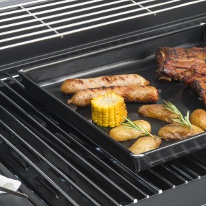 Grand plat de cuisson lavable et réutilisable