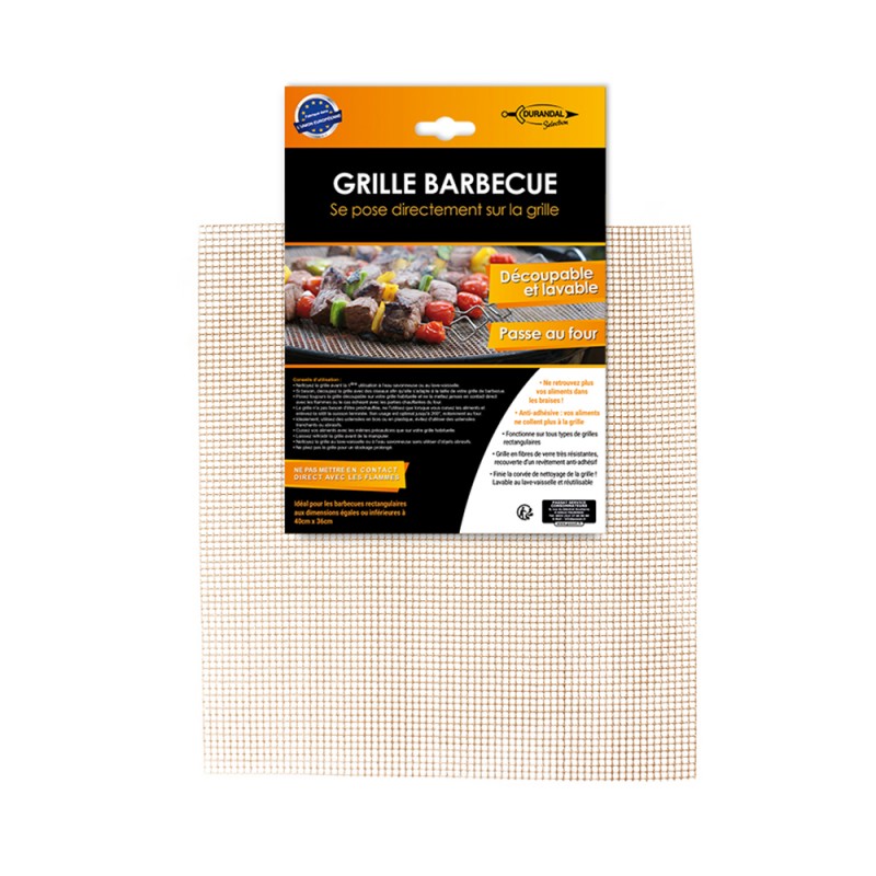 Grille barbecue rectangulaire