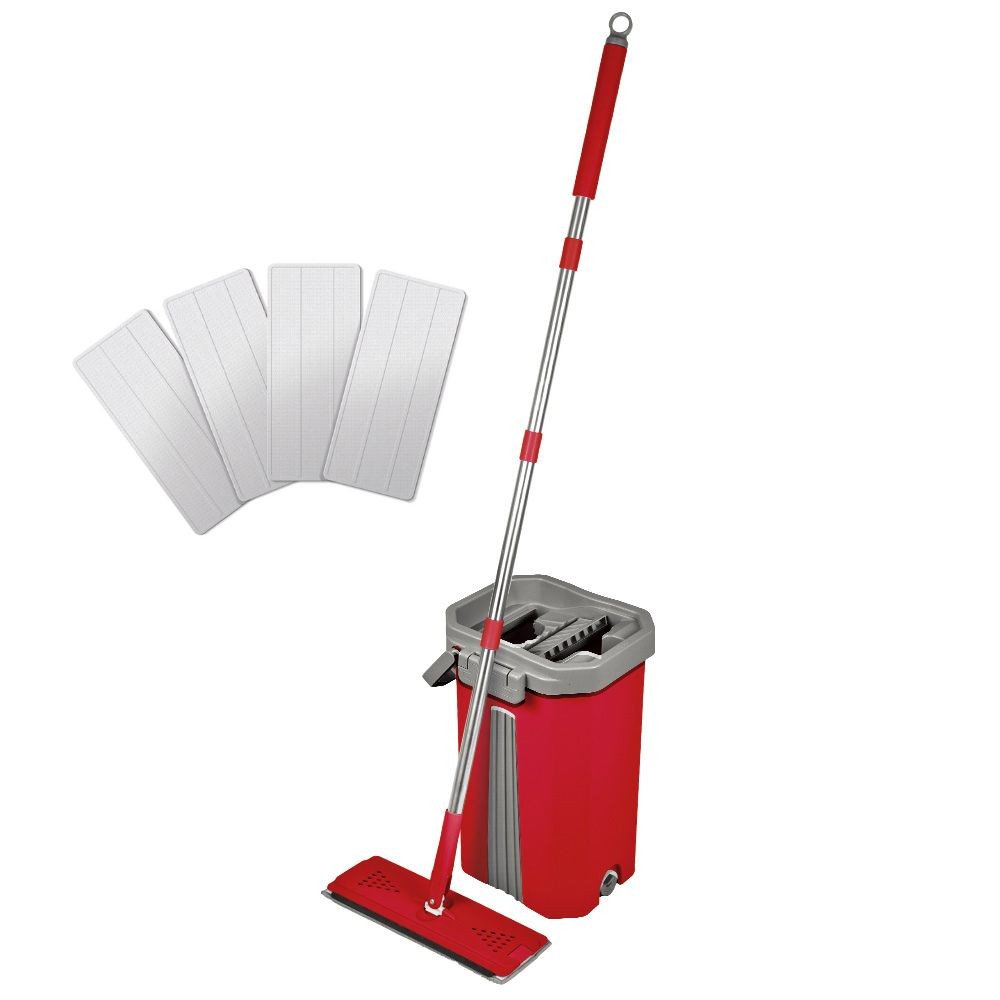 Recharges Microfibres Pour Serpillières Vileda 1-2 Spray Max & O-Cedar ProMist Max - Lot De Lavable Réutilisable