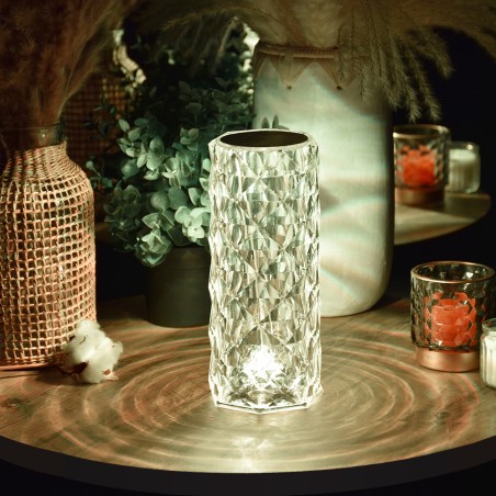 Lampe effet cristal LED CRYSTALIGHT