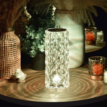 Lampe effet cristal LED CRYSTALIGHT