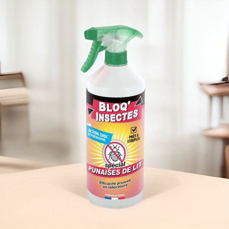 spray 1L anti punaises de lit Bloq'Insectes