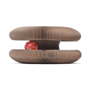 Jouet griffoir en carton modulable