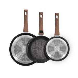 Set de 3 poêles Légende fond résistant Durandal