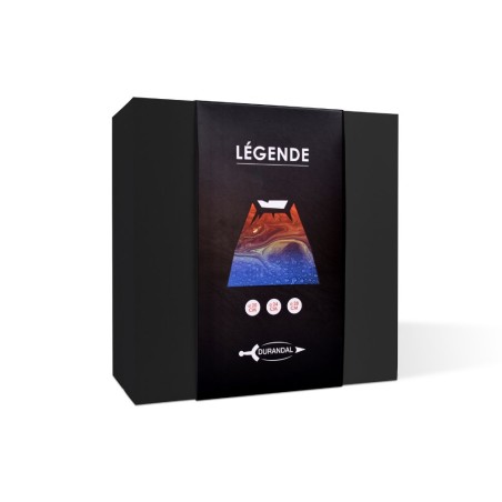 Coffret noir pour poêles légende