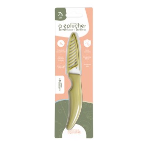 Couteau à éplucher 7,5 cm Équilibre – Modèle vert de Durandal