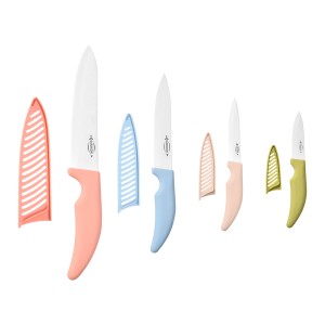 Set de couteaux en céramique blanche Durandal 4 tailles