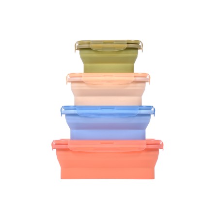 boîtes de rangement hermétiques et pliables
