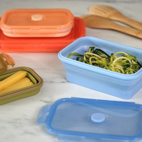 Récipients alimentaires en silicone souple
