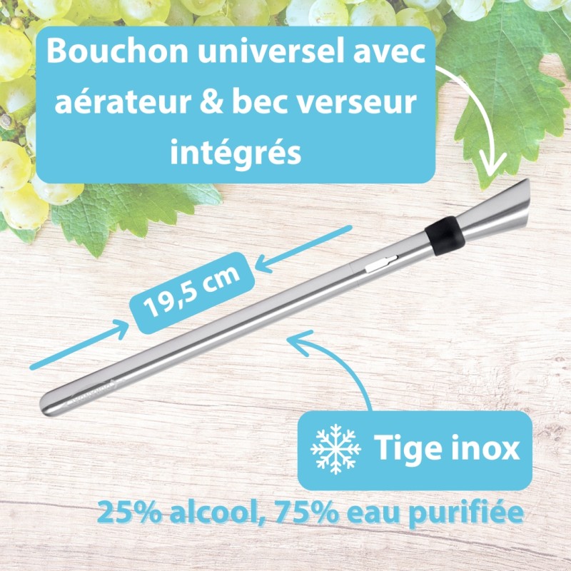 InnovaGoods - Mini rafraîchisseur d’air mobile avec LED Freezyq