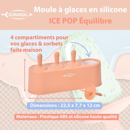 Moule pour glaces x 4 Durandal
