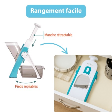 Mandoline compacte