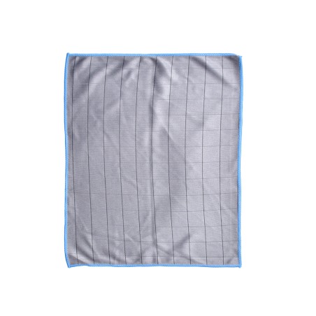 Chiffon en fibre carbone bleu