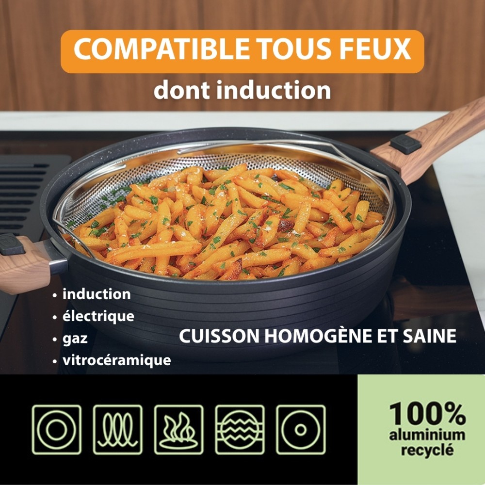 Cocotte Multifonction 3,5 L Pour Micro-ondes – Cuisson Rapide Et Saine Des Ragoûts, Soupes Et Légumes (Vert)