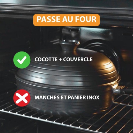 poêle cocotte infinity passe au four