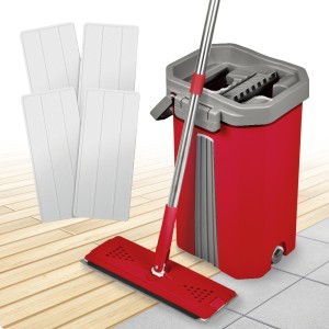 Balai serpillère Smart Mop Compact 360 4 lingettes incluses
