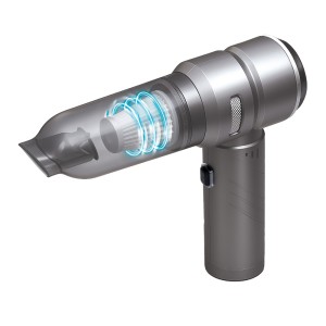 Aspirateur flexible POWERVAC, sans fil et 4-en-1